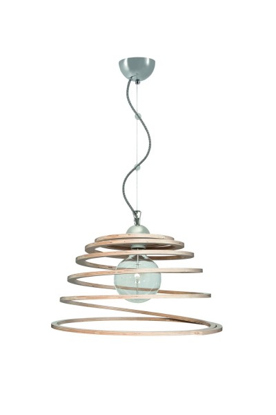 LAMPEX pendant lamp Reno 1 metal / wood 80 x 44 cm