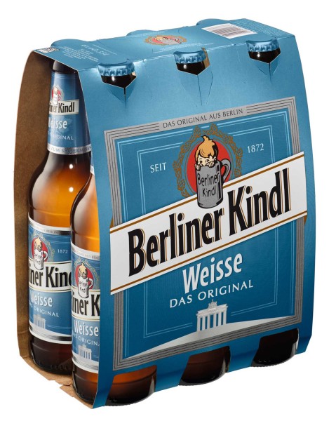 6 x Berliner Kindl Weisse 0.33L 3.0% vol. incl. six-pack returnable deposit