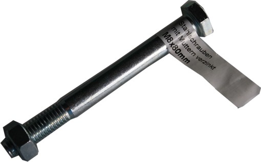 Hexagon bolts with nuts