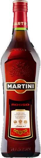 Martini Rosso vermouth bottle of 0,75 L