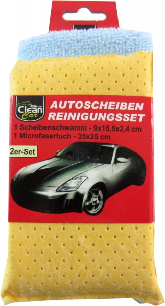 Elina Clean Car Car Window cleanser set