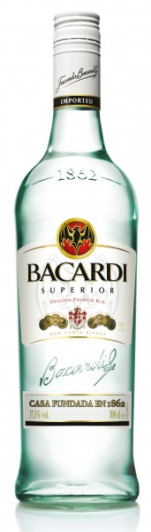 Bacardi Superior white rum 37,5% vol.
