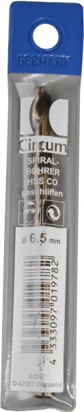 Spiralb. D338RN closed 6, 5 mm HSSCo T CIR