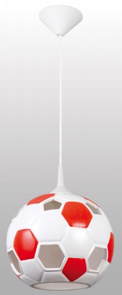 LAMPEX pendant lamp Pi? Ka red ceramic 115 x 22 cm