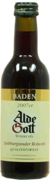ALDE God Pinot Noir red wine quality wine