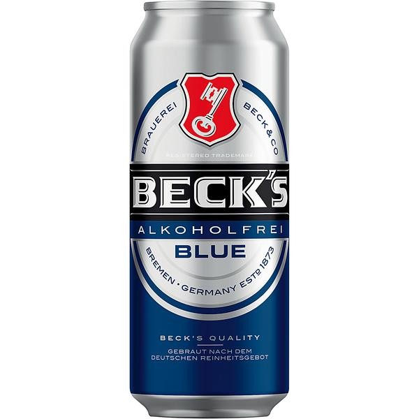 24 x Becks Blue alcohol-free cans 0.5 L <0.5% vol, alc. including deposit - ONE-WAY