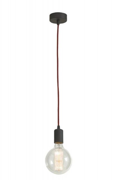 LAMPEX pendant lamp Contemporary 1 metal / glass 80 x 12,5 cm