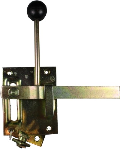 HSI Gartentorfallen yellow zinc-plated