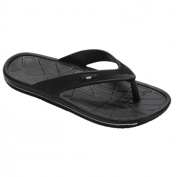 Fashy V-Strap Odell size 38 black unisex shower bathing shoes toe hanger