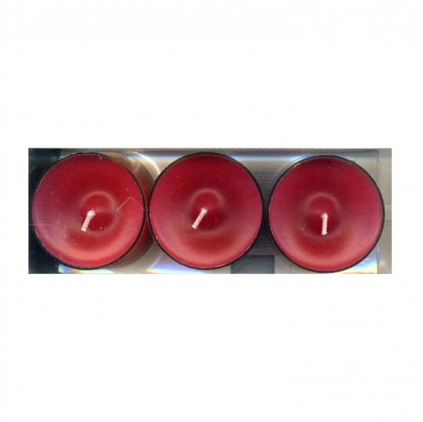 Jumbo tea lights 3 pieces different colors