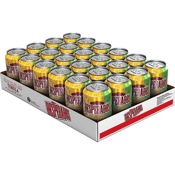 24x 0.33L cans of Desperados Tequila Beer 5.9% Vol.-_ Disposable