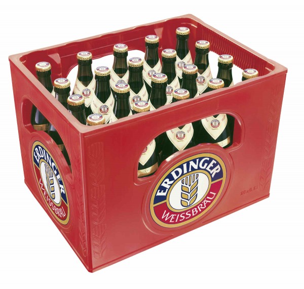20 x Erdinger wheat beer 0.5L original box 5.3% vol