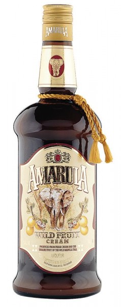 Amarula fruit liqueur cream