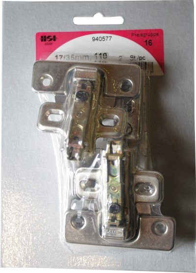 Pot bands side panel with attenuation 17 / 35 mm 110