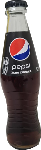 24 x Pepsi-Cola Zero Sugar 0.2L glass bottles in original reusable box