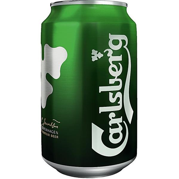 2 x Carlsberg Premium Lager beer 24x0.33L = 48 cans 5% vol