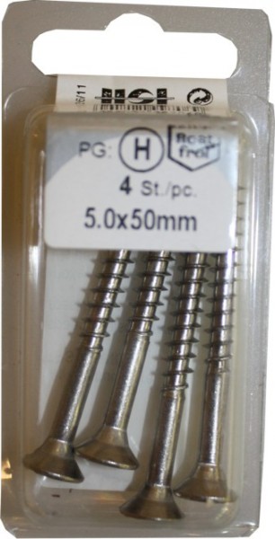Chipboard screws Pozidrive stainless