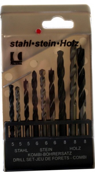 Combined Bohrerstz.HSS / stone 9tlg. CIRCUM