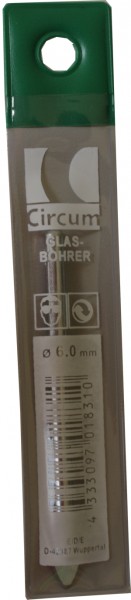 CIRCUM glass drill bit T 6.0 mm Drill glass and tiles