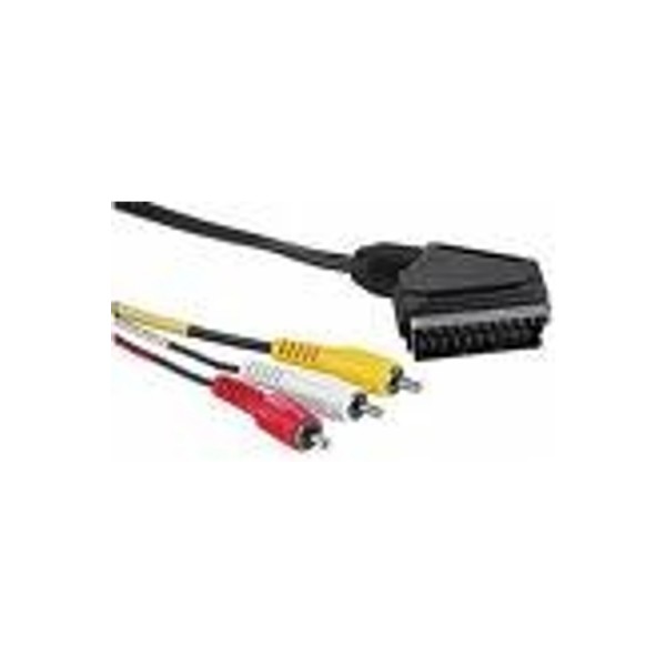 SCART/RCA cable 2, 0 m