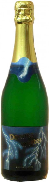 Ehrenkirchen Thunder weather Baden of sparkling wine