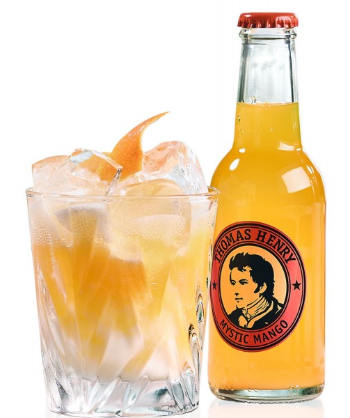24 x Thomas Henry Mystic Mango Lemonade 200ml glass bottle returnable