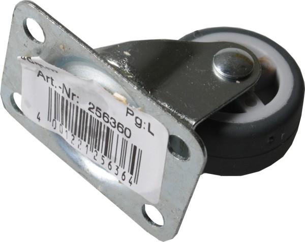 Parkettlenkrollen with rubber