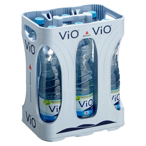 2 x 6x1,5 liter ViO mineral water still 6x1,5 liter original box including 6 euro deposit returnable