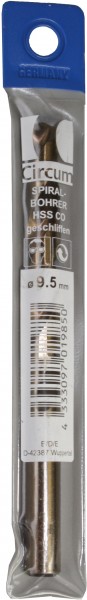 Spiralb. D338RN closed 9, 5 mm HSSCo T CIR