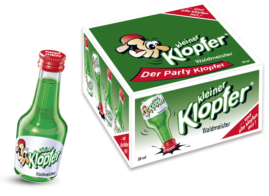 Small Thumper Woodruff VODKA 16%VOL.-25x0,02L