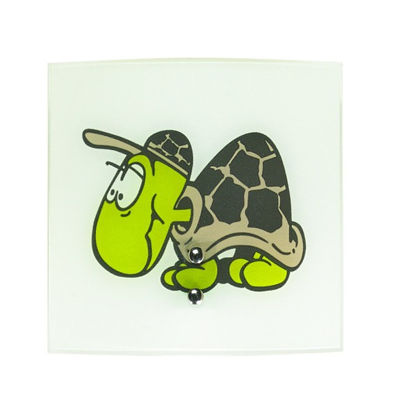 LAMPEX wall light for children C metal / glass 19,5 x 20 cm