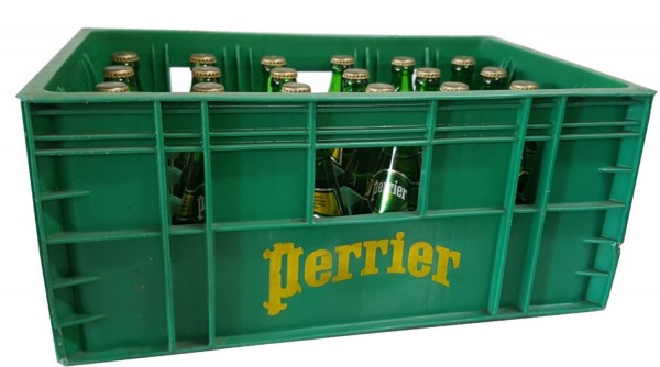 24 x Perrier mineral water 0.33L glass bottle in original box