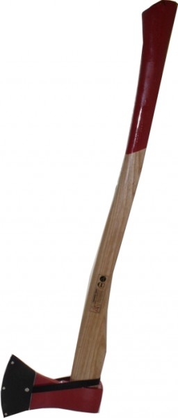 Axe lacquered Red