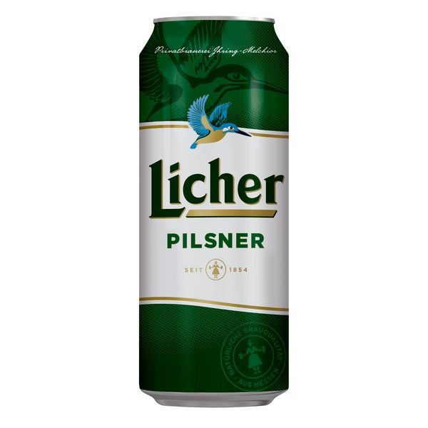 Licher Pils 24x0.5L cans 4.9% Vol_ disposable
