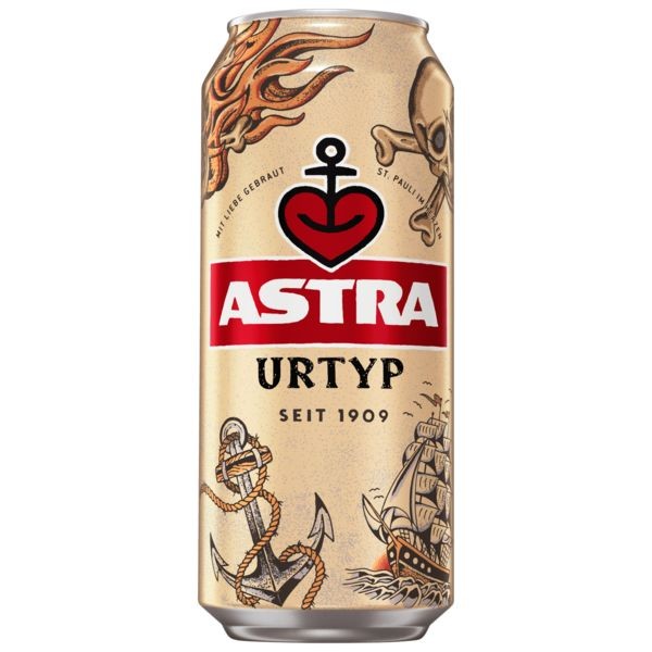 24x0.5L cans Astra Urtyp Original Beer 4.9% Vol._Disposable