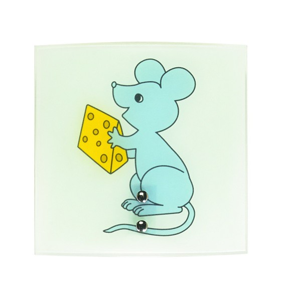 LAMPEX wall light for children G metal / glass 19,5 x 20 cm-Copy