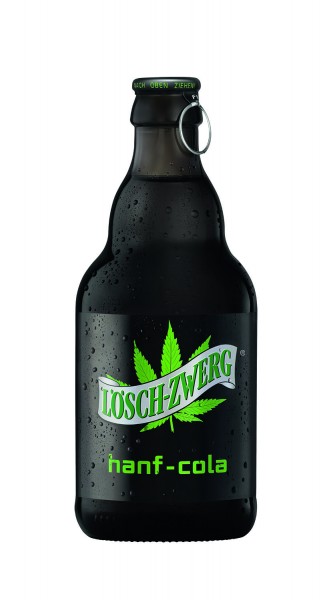 20 x Löschzwerg Hemp-Cola 20x0.33L glass bottle returnable