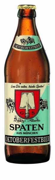 20 x Spaten Oktoberfest beer from Munich 0.5 L - 5.9% alcohol original box including returnable deposit