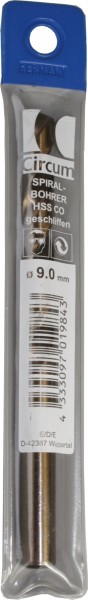 Spiralb. D338RN closed 9, 0 mm HSSCo T CIR
