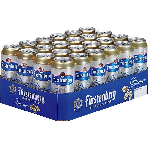 2 x Fuerstenberg Pils 24x0,5L = 48 cans 4,9% Vol.