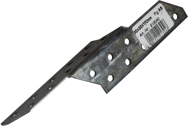 Rafter pfette connector right 170x30x30x2mm
