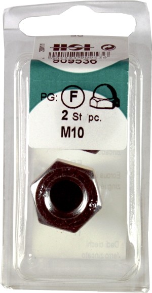 Brass blind bold galvanized M10