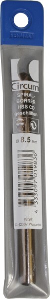 Spiralb. D338RN closed 8, 5 mm HSSCo T CIR