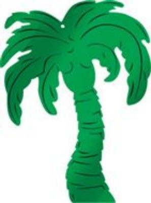 Dekokulisse scene setter...Palm tree