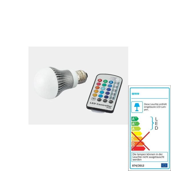 Better Lighting - LED bulbs - BT0124 - A60 RGB color change