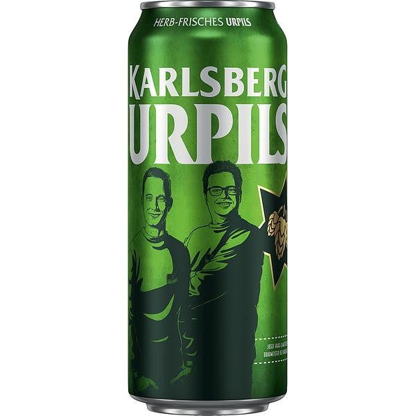 Karlsberg Urpils 24x0.5L cans 4.8% Vol_ ONEWAY