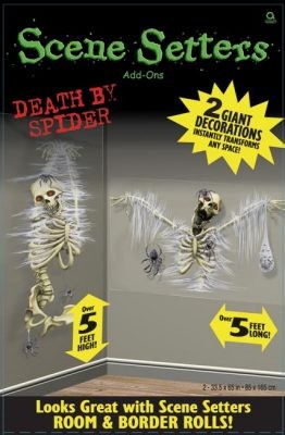 Scene Setter decoration window blind - Death by Spider