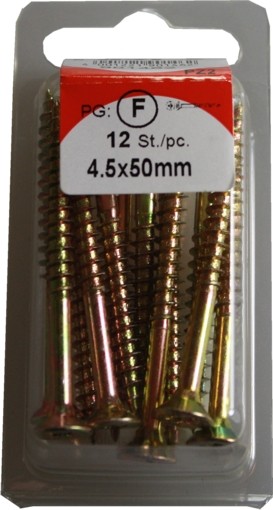 Pozidrive chipboard screws
