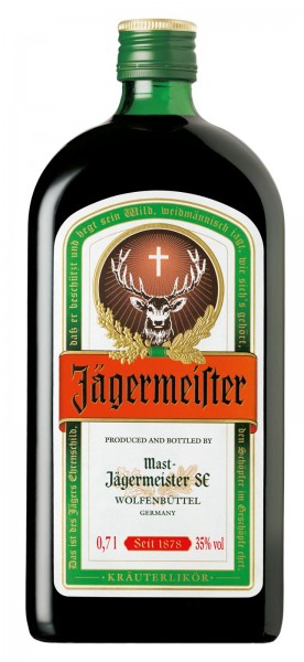 6 x JÃ¤germeister herbal liqueur 35% Vol. 0,7l