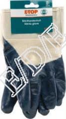 E TOP nitrile gloves blue, Gr. 10, MW